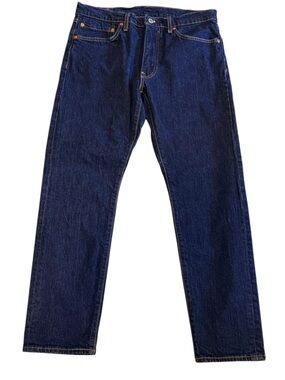 Levi’s 512 Slim Tapered Dark Indigo Jeans 34x30 Five Pocket Red Tab